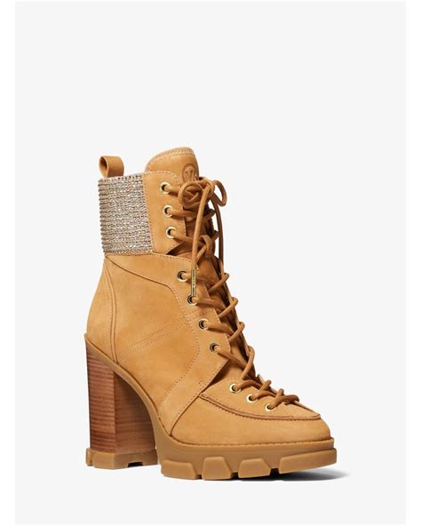 michael michael kors tamara lace up booties|MICHAEL Michael Kors Lace Up Boots + FREE SHIPPING.